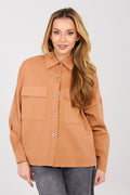 Arancione / Universale Camicia da donna in cotone