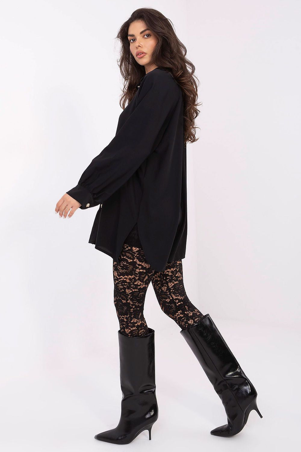 Camicia da donna elegante in tessuto leggero - 221394