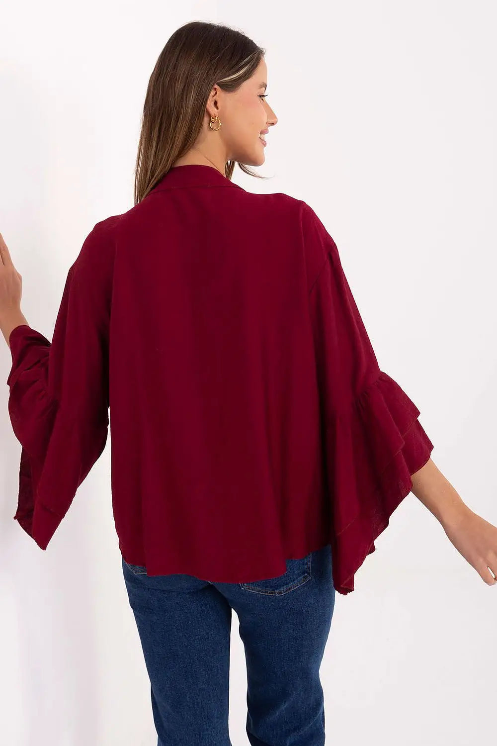 Camicia elegante da donna in viscosa di alta qualità