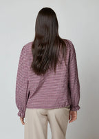 Camicia in cotone elasticizzato a quadretti - 300035