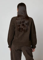 Camicia in velluto a costine sottili - 32175