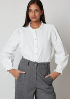 Camicia in velluto a costine sottili - 32175