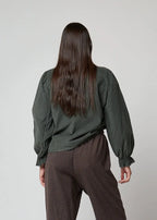 Camicia in velluto a costine sottili - 32175