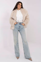 Camicia a manica lunga con colletto e plissè - 220300