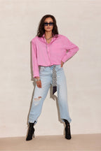 Camicia a manica lunga da donna - GERY - 224031