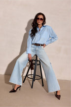 Camicia a manica lunga da donna - GERY - 224031