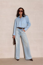 Camicia a manica lunga da donna - GERY - 224031