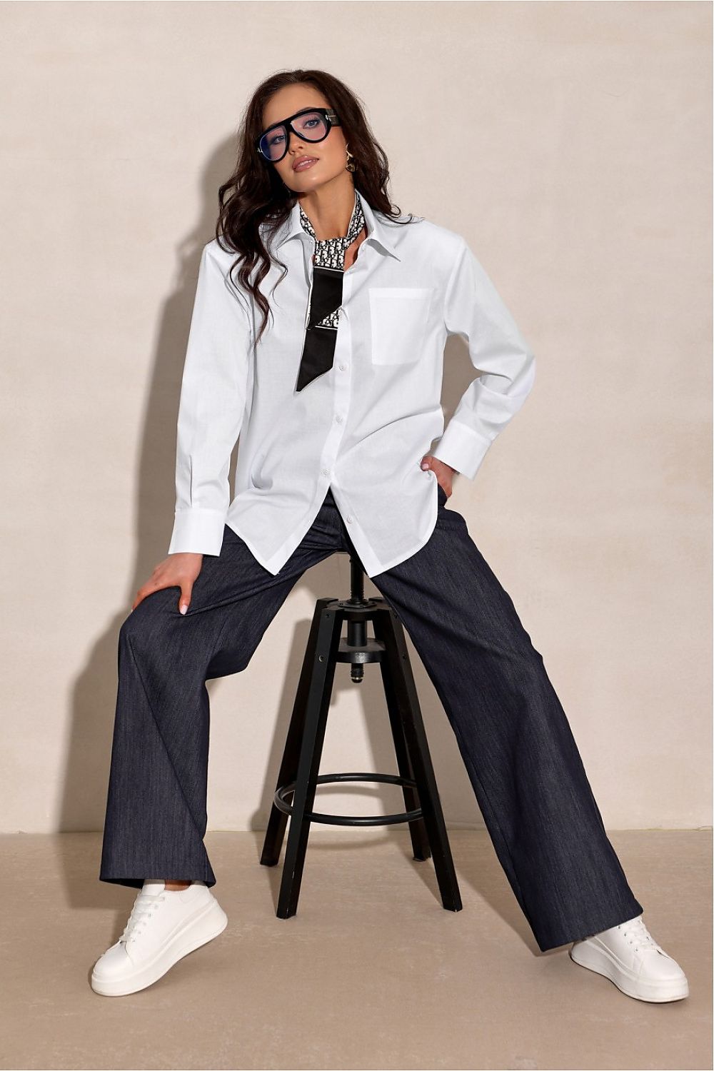 Camicia a manica lunga da donna - GERY - 224031