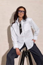 Camicia a manica lunga da donna - GERY - 224031