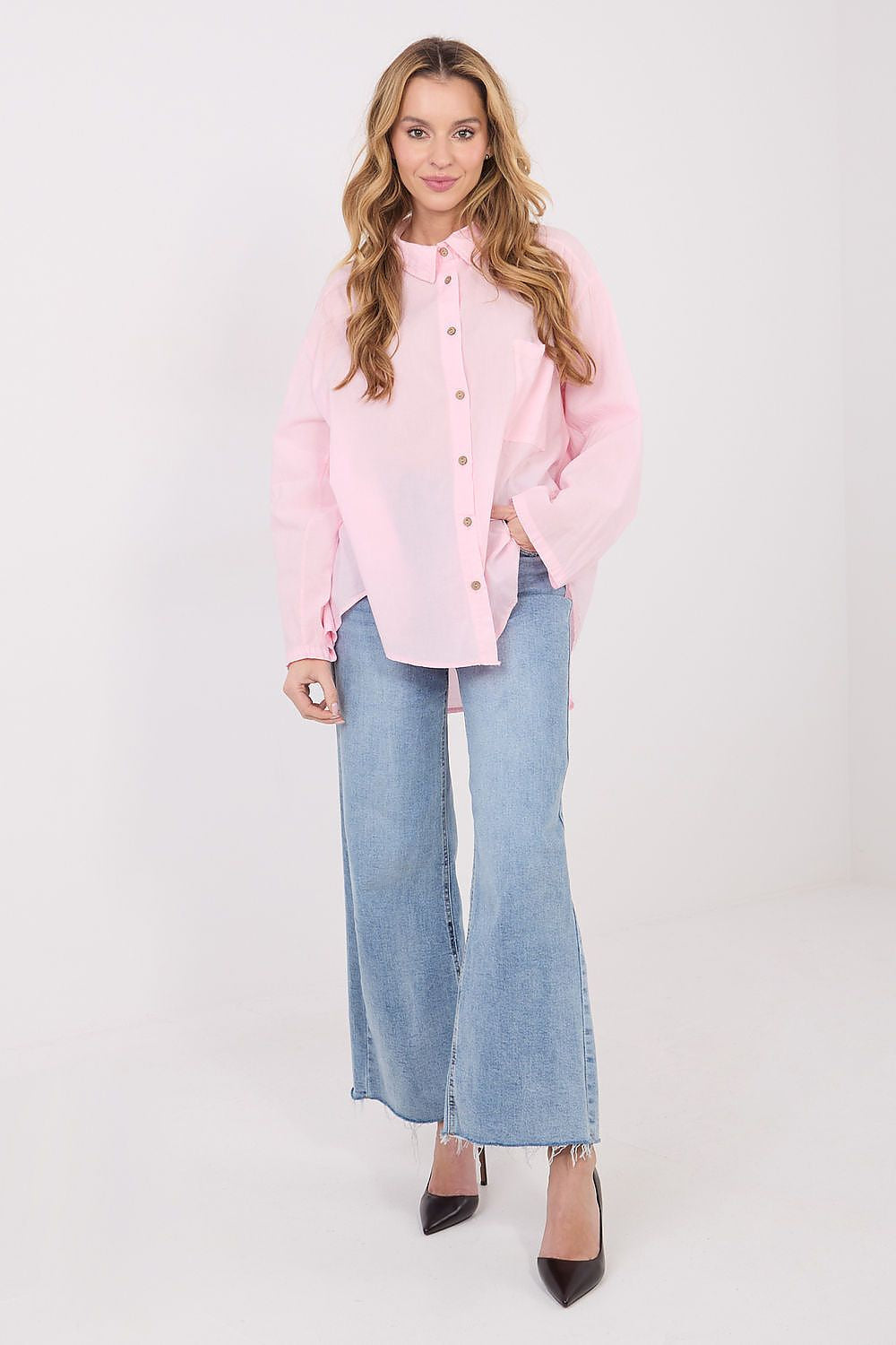 Camicia a manica lunga model 223315