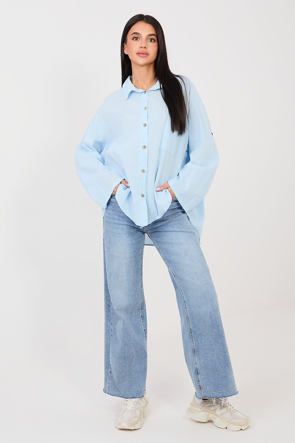 Camicia a manica lunga model 223315