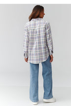 Camicia a manica lunga quadri - 223228