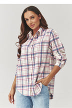 Camicia a manica lunga quadri - 223228