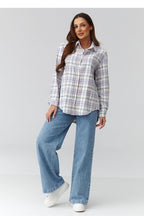 Camicia a manica lunga quadri - 223228