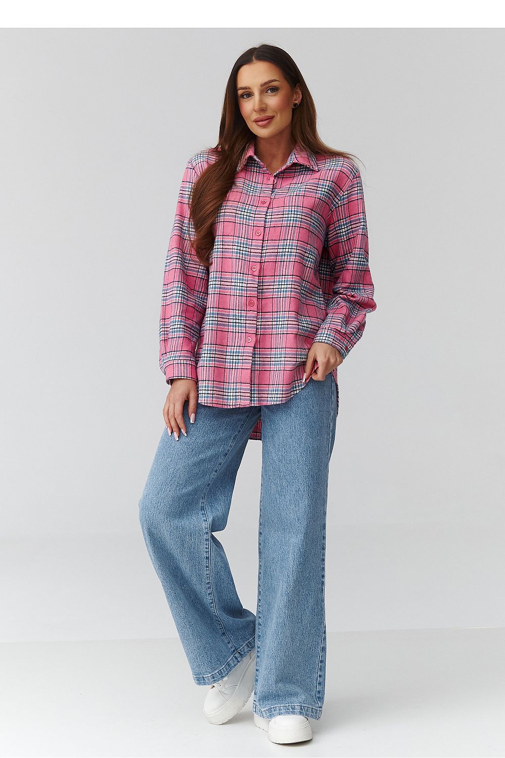 Camicia a manica lunga quadri - 223228