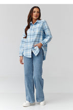 Camicia a manica lunga quadri - 223228