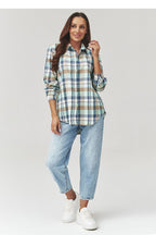 Camicia a manica lunga quadri - 223228