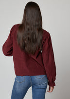 Camicia in velluto a costine sottili - 32175