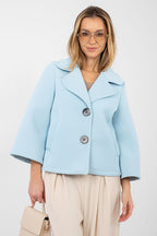 Cappottino corto strutturato maniche 3/4 - GAIA - 223773
