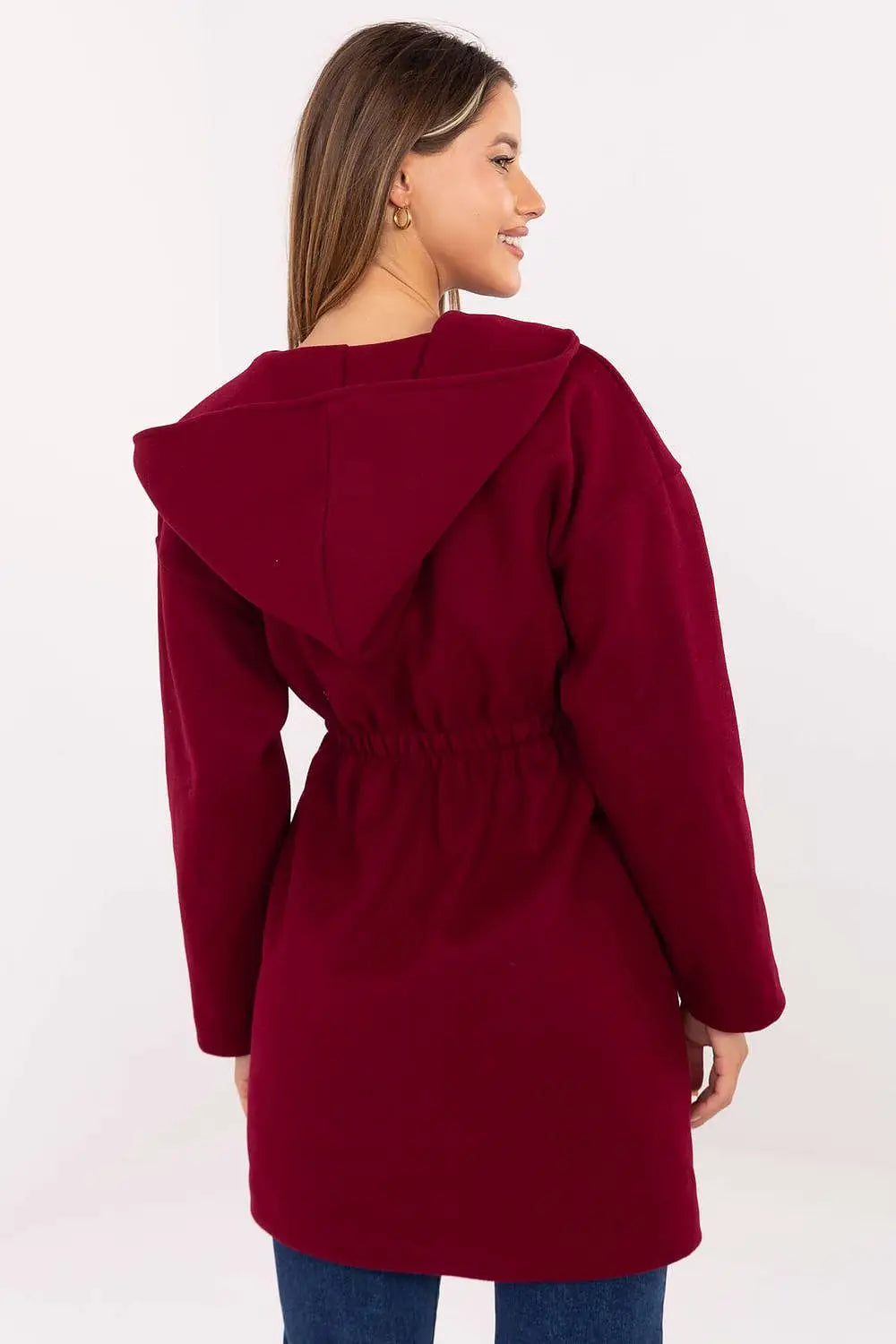 Cappotto casual da donna al ginocchio - 217248