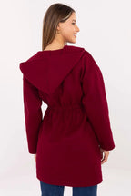 Cappotto casual da donna al ginocchio - 217248