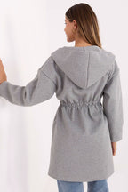 Cappotto casual da donna al ginocchio - 217248