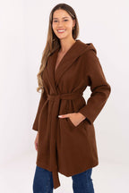 Cappotto casual da donna al ginocchio - 217248