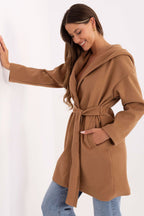 Cappotto casual da donna al ginocchio - 217248