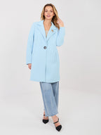 Azzurro / ONE SIZE Cappotto corto mezza stagione (Audrey)