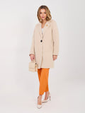 Beige / ONE SIZE Cappotto corto mezza stagione (Audrey)