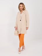 Beige / ONE SIZE Cappotto corto mezza stagione (Audrey)