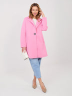 Rosa / ONE SIZE Cappotto corto mezza stagione (Audrey)