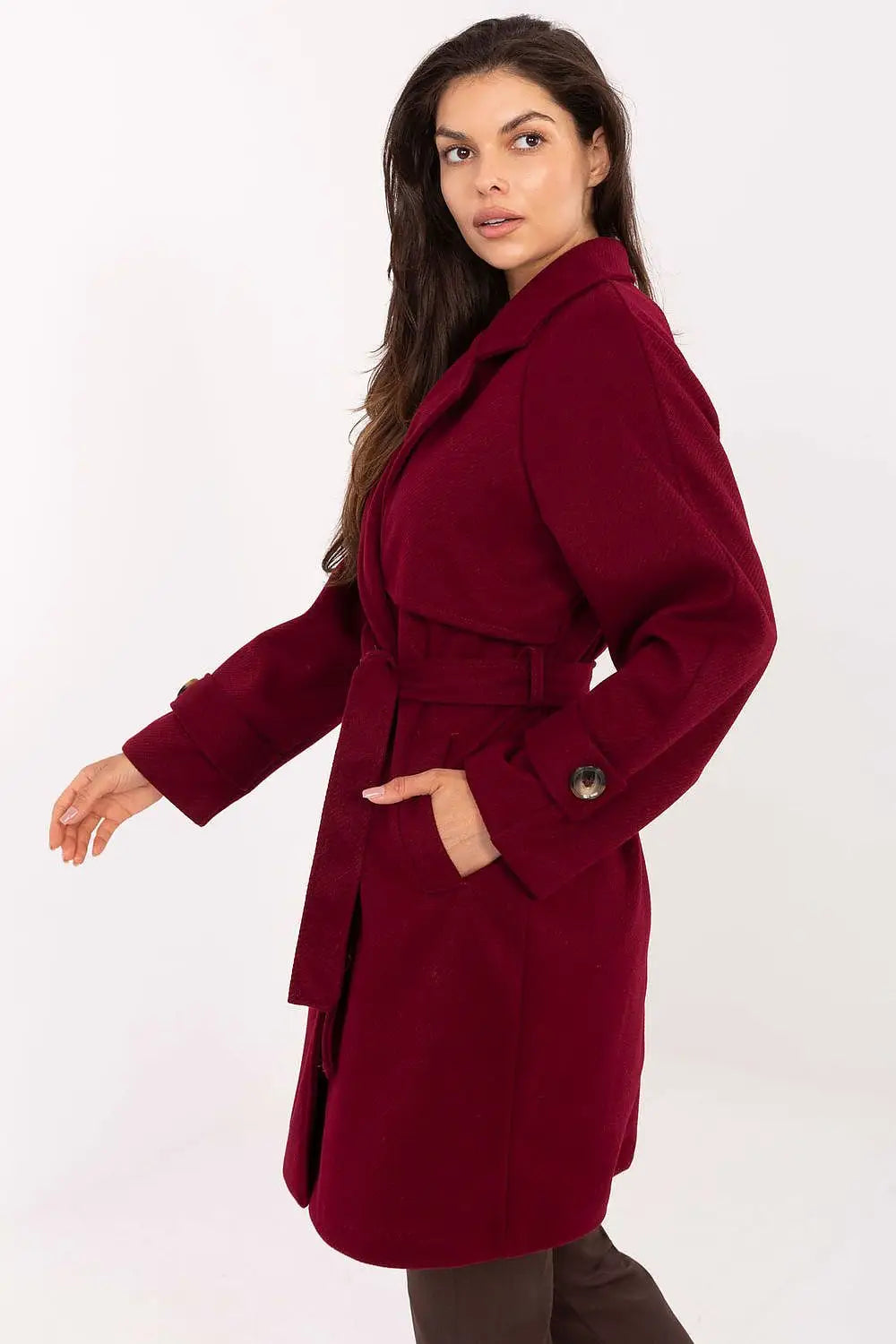 Cappotto da donna con fodera - 217995