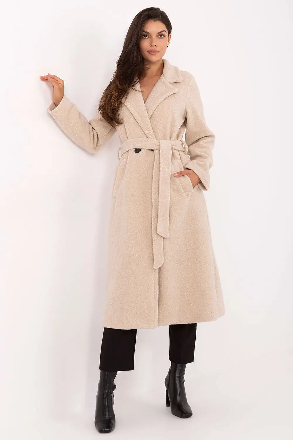 Cappotto da donna in bouclé - 217440