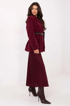 Cappotto da donna in bouclé con taglio giacca - Ester