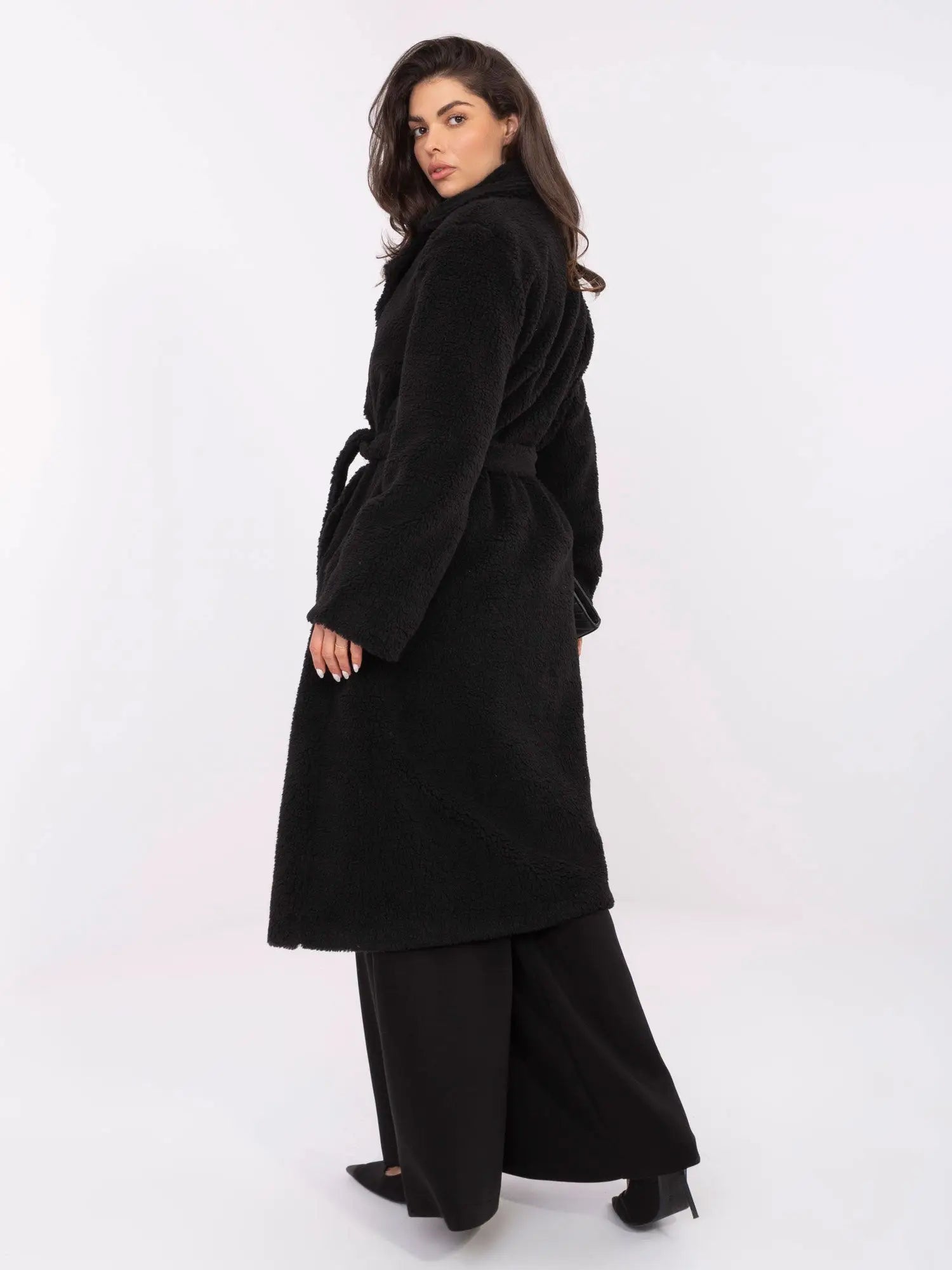 Cappotto eco-montone elegante e versatile - 221384