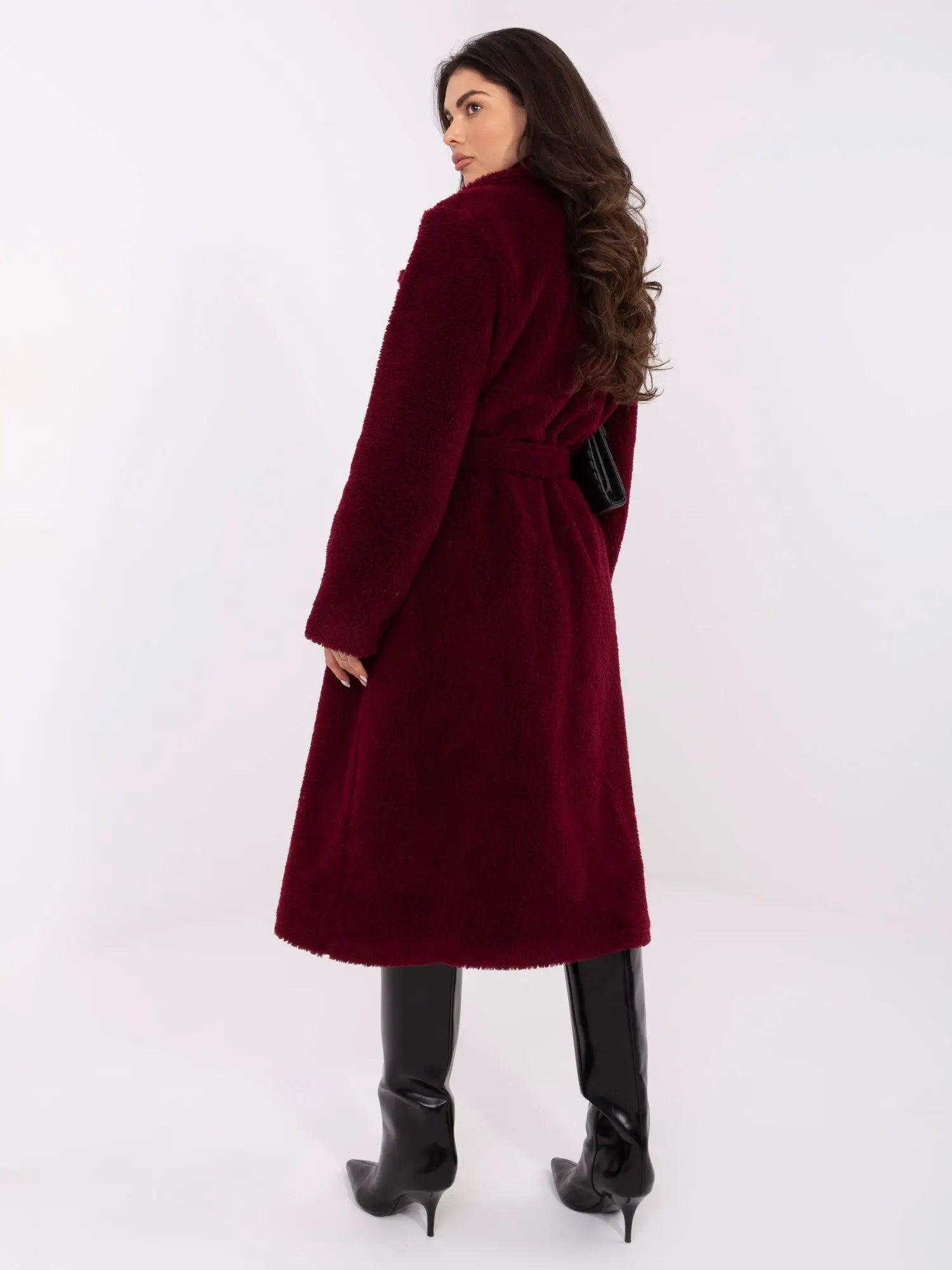 Cappotto eco-montone elegante e versatile - 221384