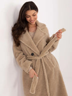 Cappotto eco-montone elegante e versatile - 221384