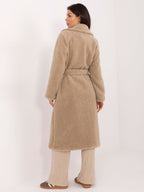 Cappotto eco-montone elegante e versatile - 221384