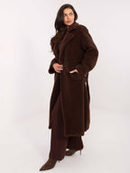 Cappotto eco-montone elegante e versatile - 221384