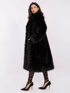 Cappotto lungo in eco pelliccia - 220948