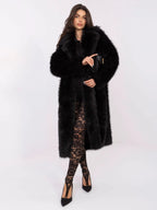 Cappotto lungo in eco pelliccia - 220948