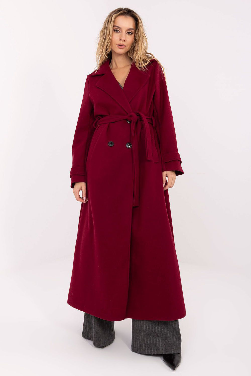 Rosso / universale Cappotto lungo - MAYA - 220940