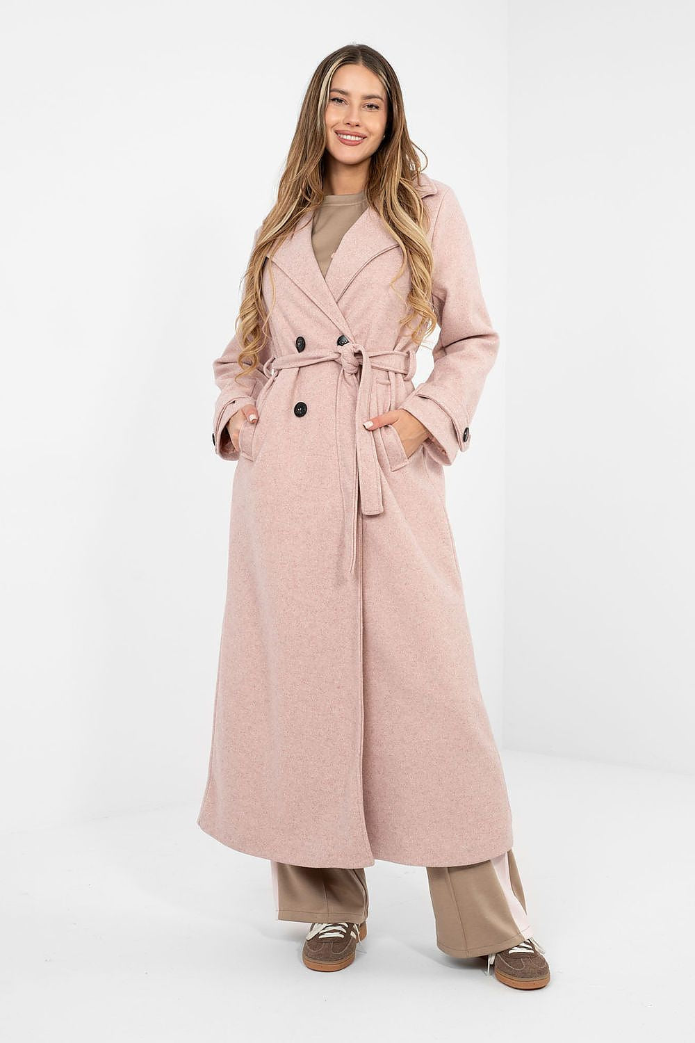Rosa / universale Cappotto lungo - MAYA - 220940