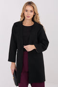 Nero / Universale Cappotto midi da donna - 222159