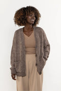 Cardigan con bottoni in dal taglio basic - 220853