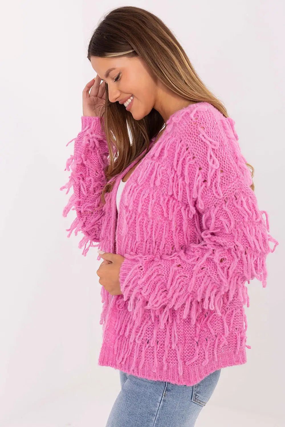 Cardigan da donna con frange - 216699