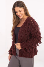 Cardigan da donna con frange - 216699