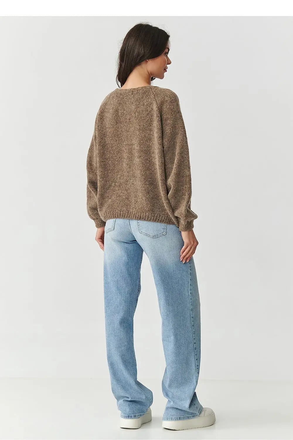 Cardigan da donna in morbida miscela di kid mohair - 217364