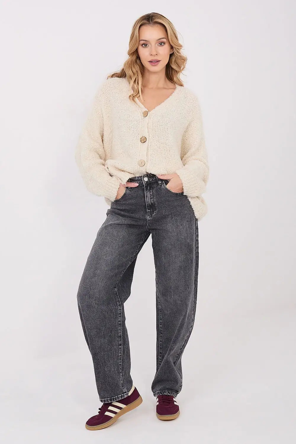 Cardigan da donna oversize - 222109